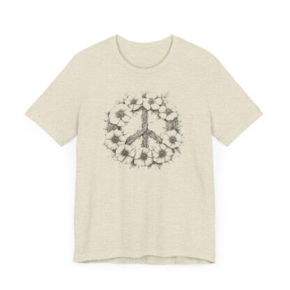 Blooming Peace Designer Short-Sleeve Top - Image 2