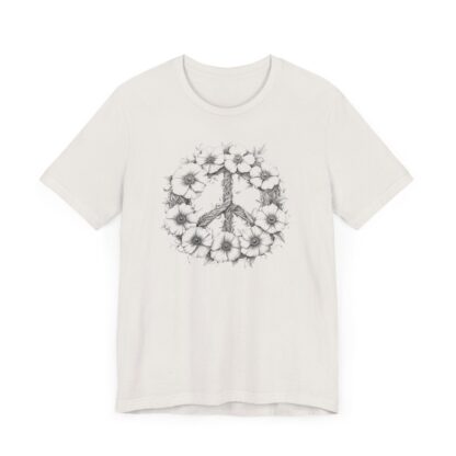 Blooming Peace Designer Short-Sleeve Top - Image 3