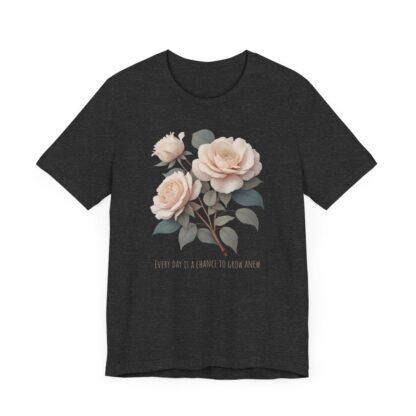 Grow Anew Rose Designer Short-Sleeve Top