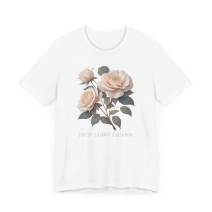 Grow Anew Rose Designer Short-Sleeve Top - Image 4